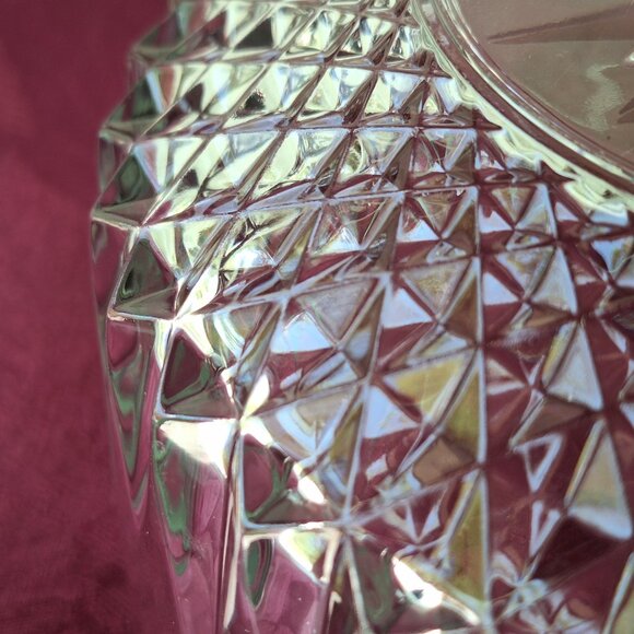 Stunning Arcoroc France Diamond Starburst Pattern Tempered Glass.  Circa Late 50 - Picture 6 of 8